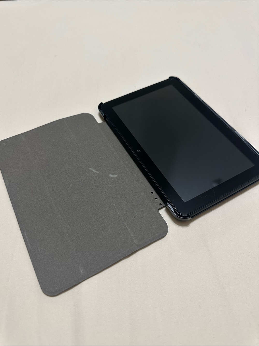Amazon Fire 7 Black Tablet with Gray Smart Cover
